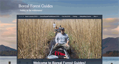Desktop Screenshot of borealforestguides.com